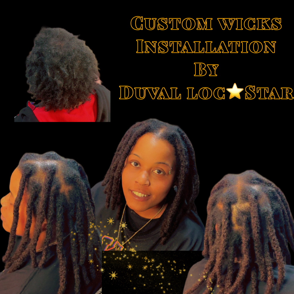 Wick/Glob Extensions-Locs Included