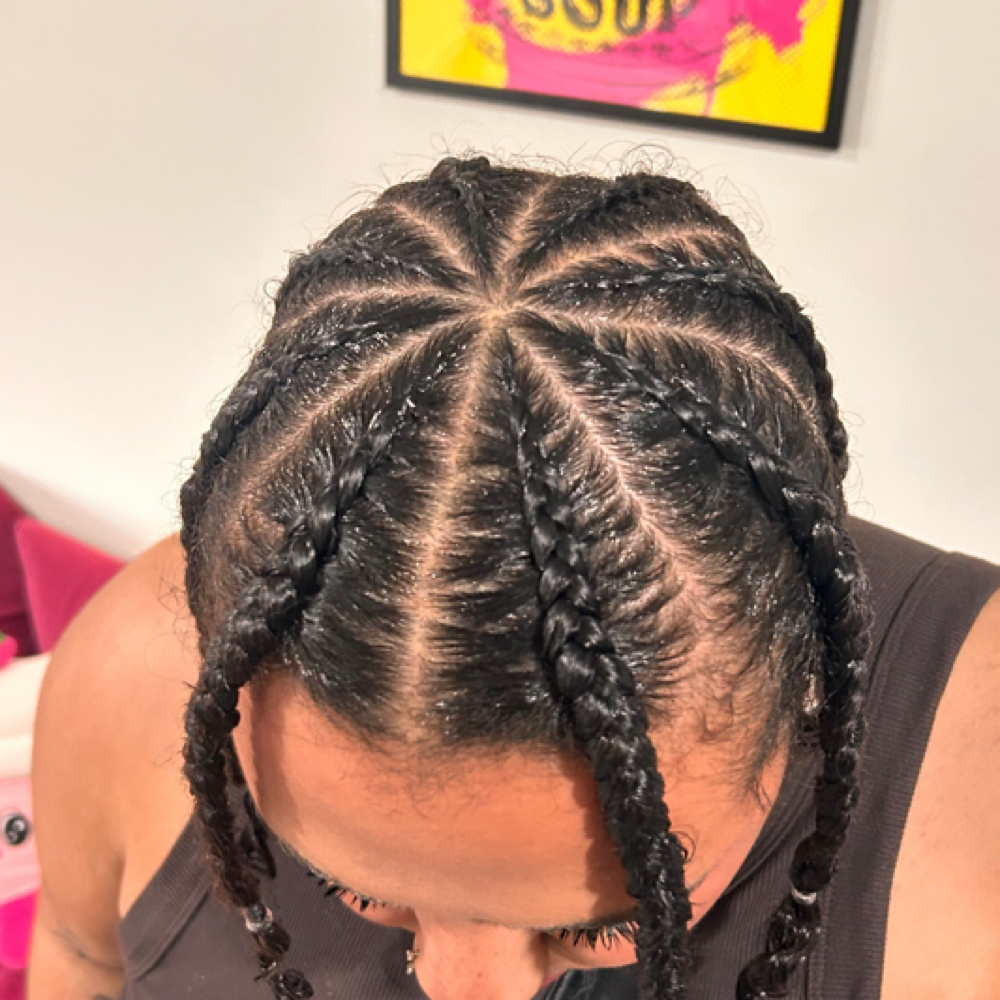 Cornrows NO EXTENTIONS at Sweetly Styled by Zadie in Danielson, CT