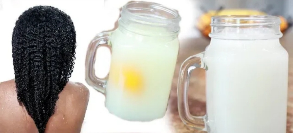 Rice Water Egg Yolk Rinse