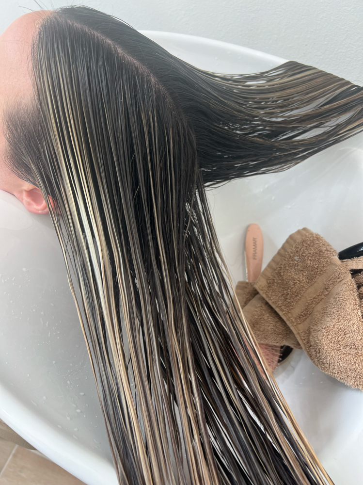 FRESHEN UP (WET BALAYAGE & TONER) at Cheyenne Dane Hair in Bryan, TX