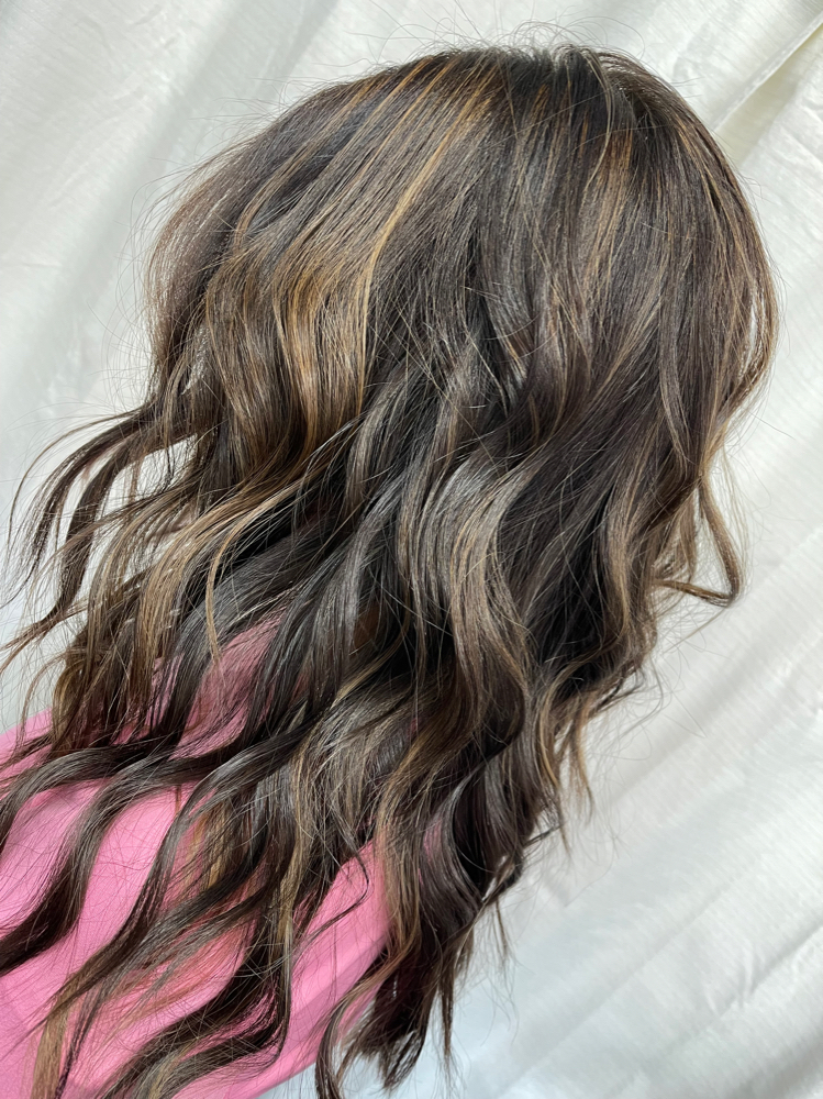 Balayage And Toner