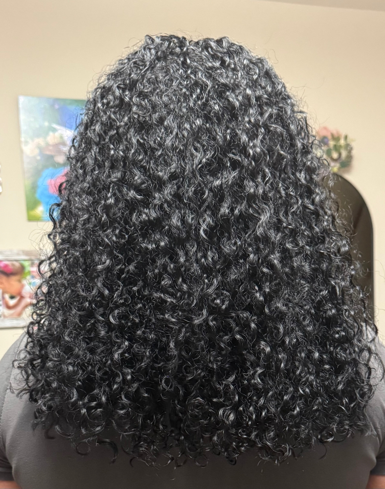 Curly Wash & Style