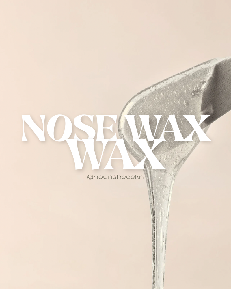 Nose wax at Nourished SKN in Lathrup Village, MI