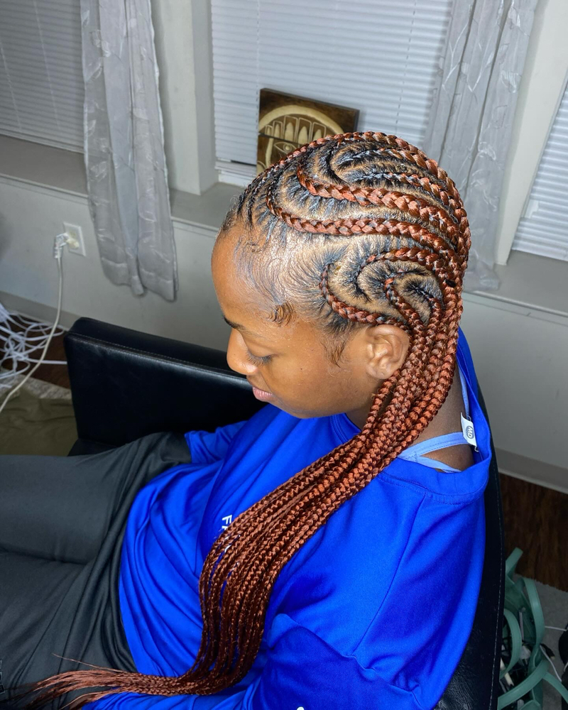Freestyle Cornrows 10-25 Cornrows