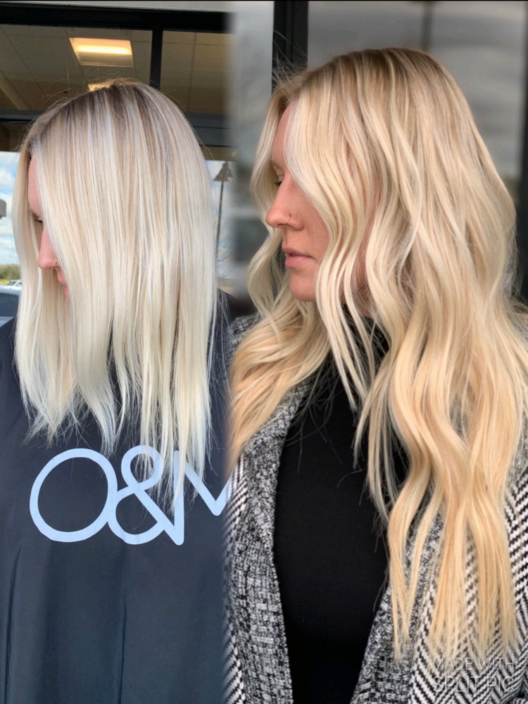 Full Blonding + Extension Move Up
