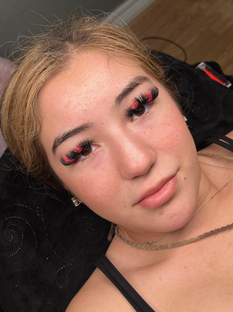 Colored Lashes