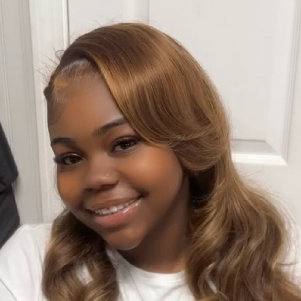 WIG INSTALL FRONTAL at Birds Braiding Boutique in Newnan, GA
