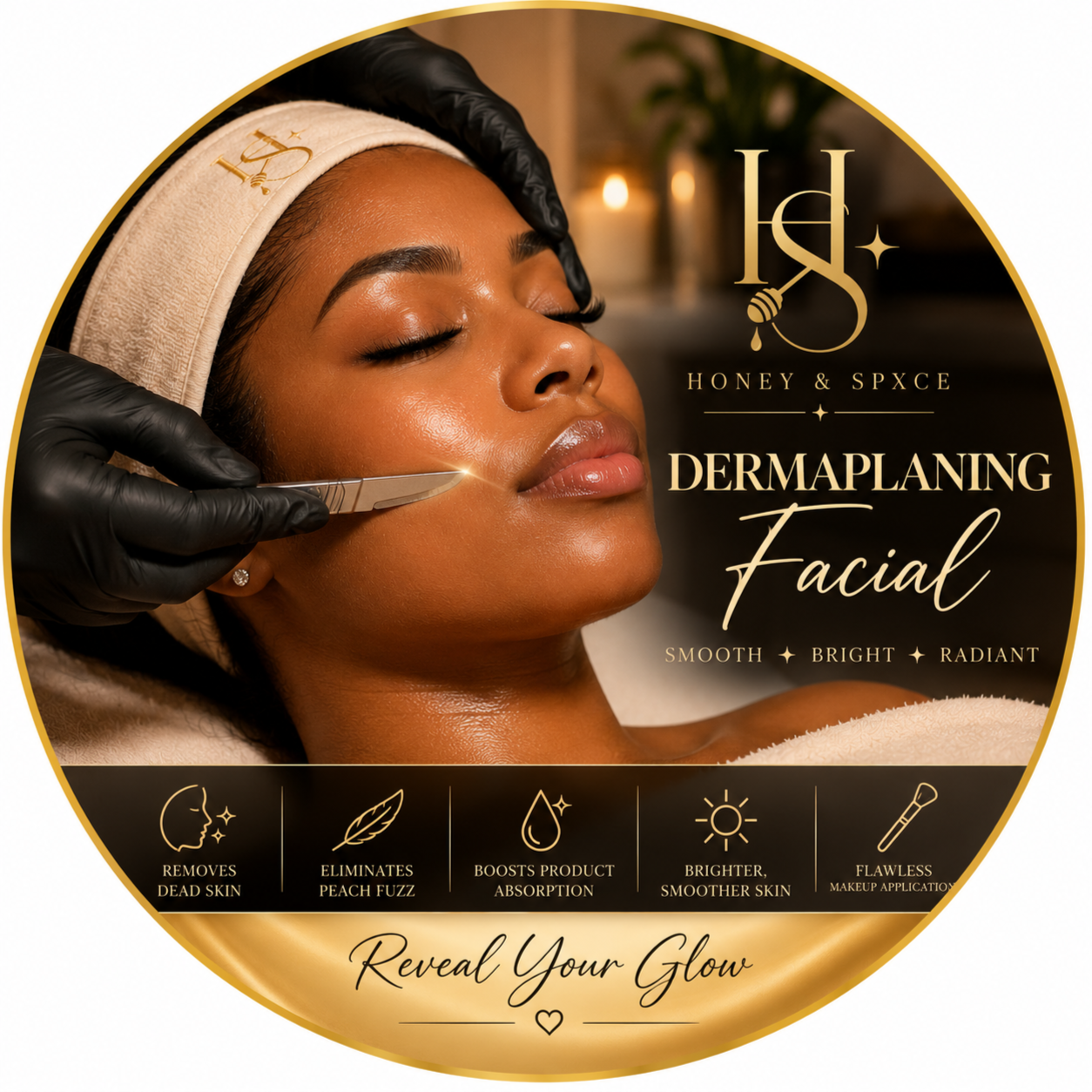 Limited-Time Dermaplane Facial at Honey & Spxce in Union, NJ