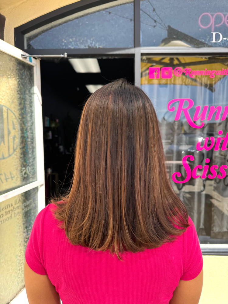 Balayage at Xobeautybynat in Vista, CA