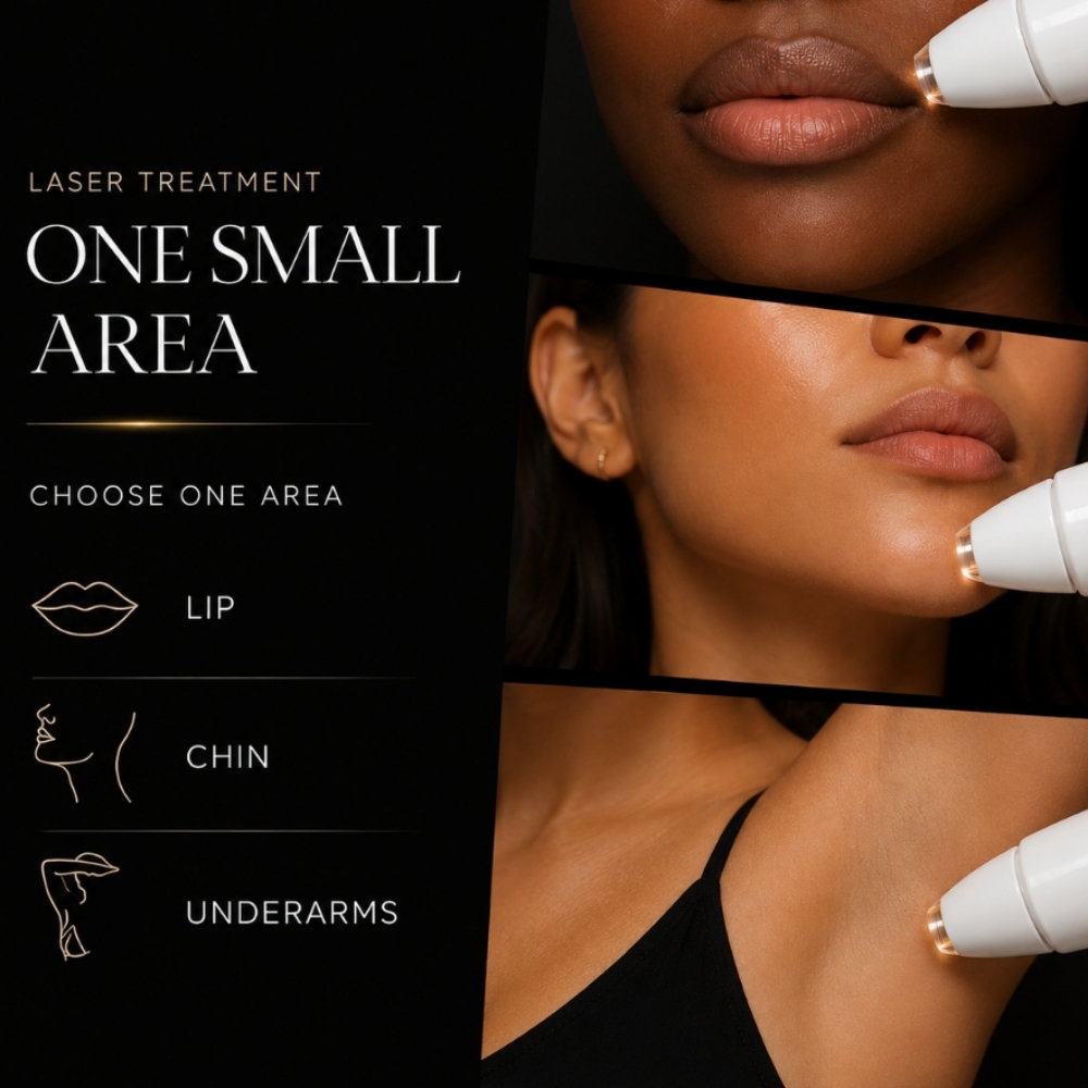 1 Single Laser Session Small Area at Day 2 Skin Wellness Spa in Fort Oglethorpe, GA