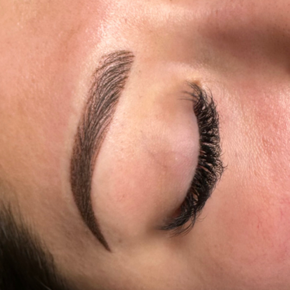 Cosmetic Tattoo t/ up after 1 Year at ProNails Lashes & Brows Studio in Woodburn, OR