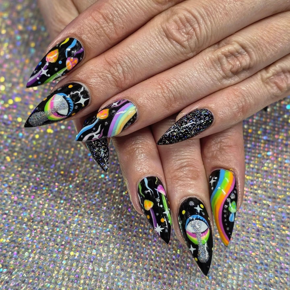 Design Add-On (Iconic) at AJ Does Nails in Charleston, WV