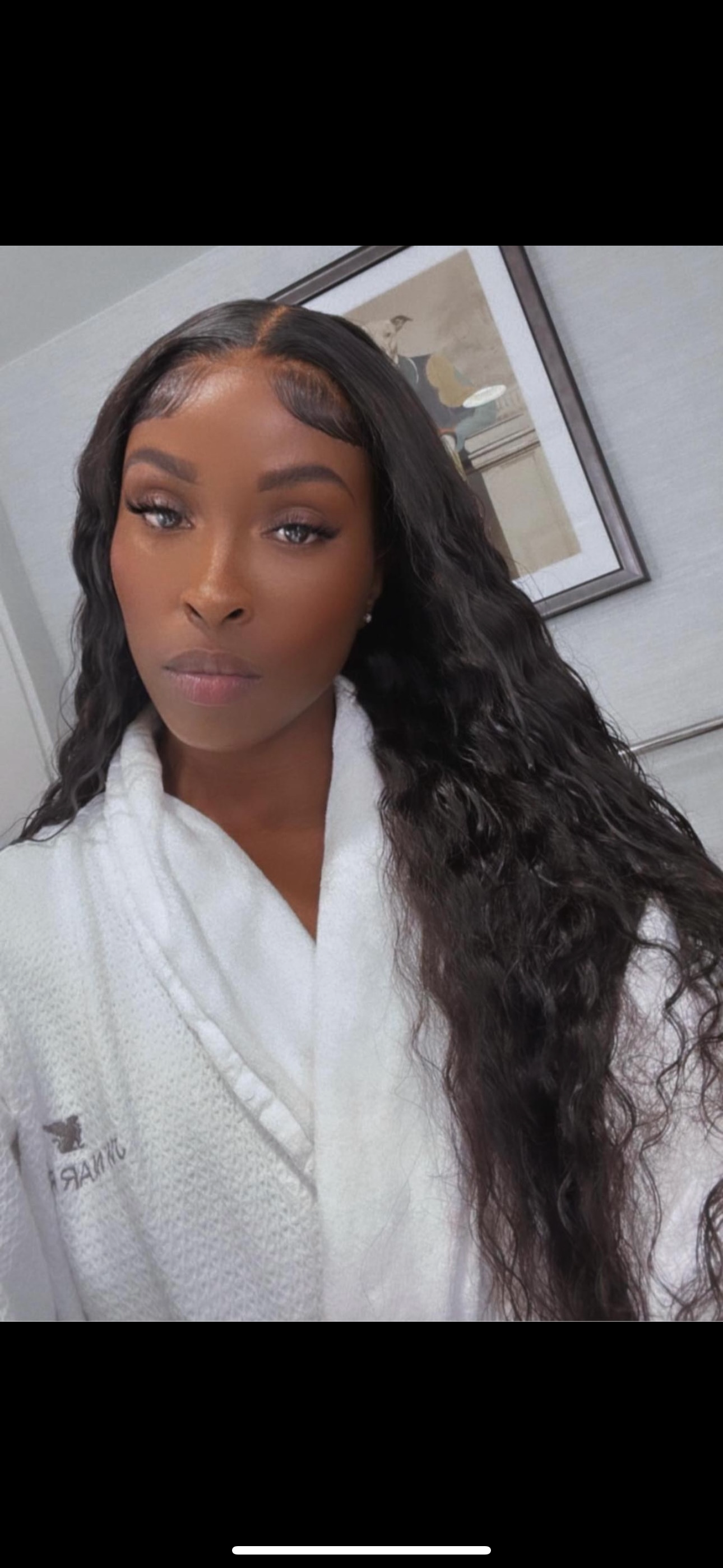 Closure wig install