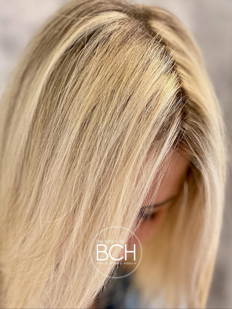 Full Highlight, Cut, & Blow Dry.