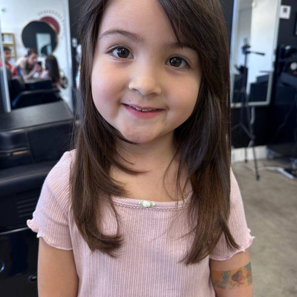 Infant Girl Haircut 0-3 age at Family Hair Lounge - Orange LLC in Orange, CA