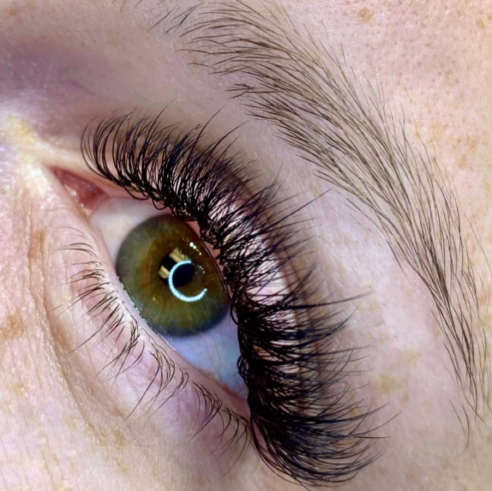 Hybrid Full Set- “Modern Love” at Stardust Beauty Studio in Fort Collins, CO