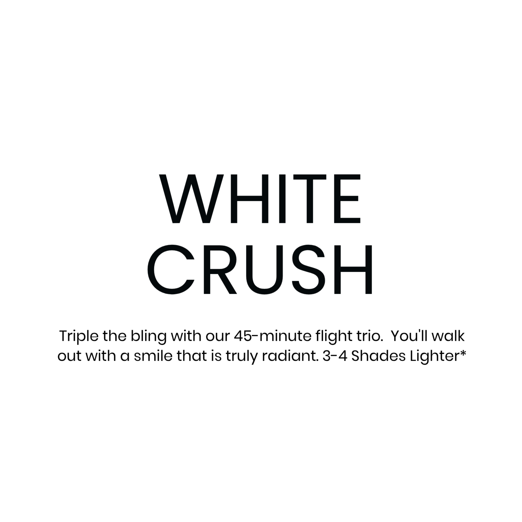 White Crush at White Haute Teeth in Mt. Pleasant, SC