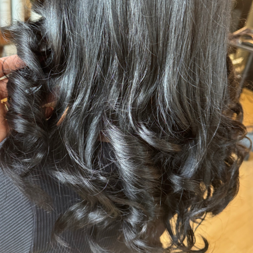 Golden Curly Blowout ✨ at Golden Curls in Newburgh, NY
