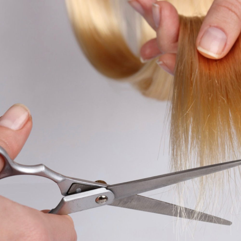 Dry cut at Empower Aesthetics in Canyon Lake, TX