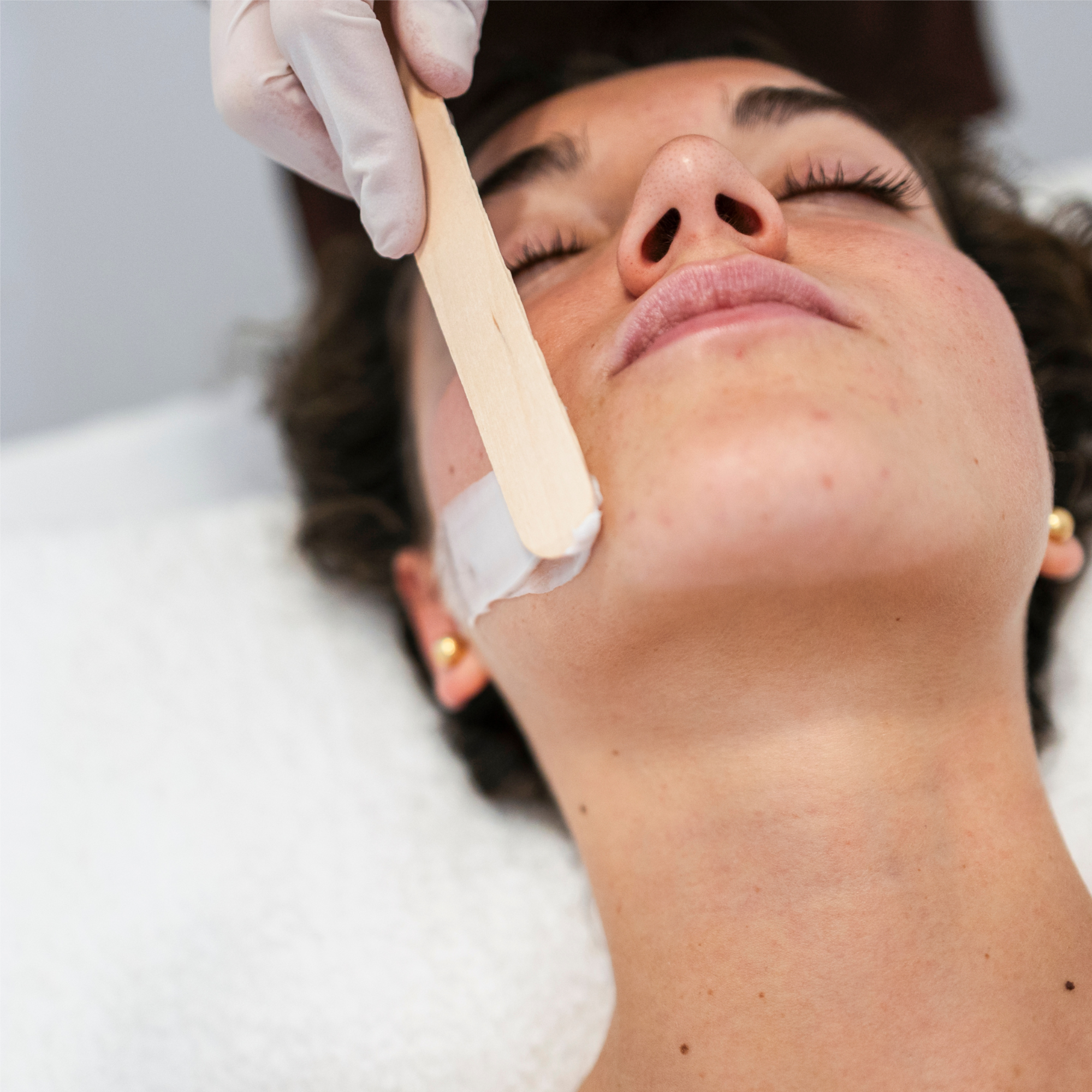 Cheek Waxing at Robyn Stripped Wax Studio in Boca Raton, FL