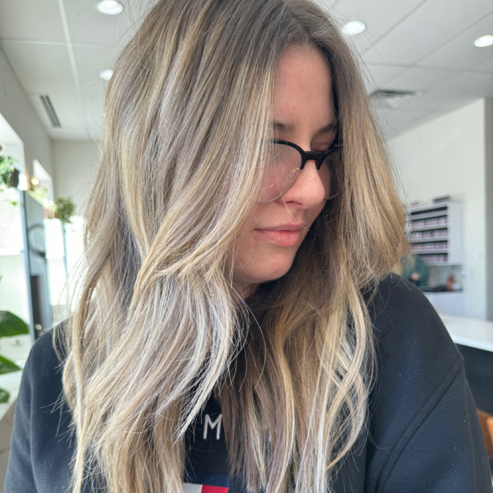 Mini Highlight at Hazel & Sage Salon in Dekalb, IL