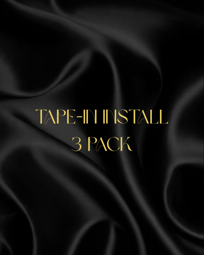 Tape-In Install 3 Packs at Rustic Royalty Salon in Royse City, TX