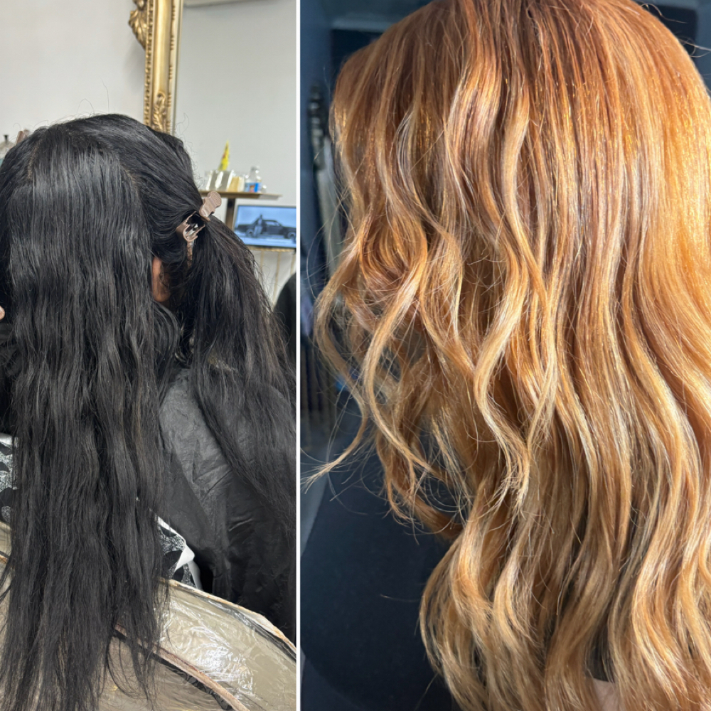 Reds/Copper W bleach at Cyn Beauty in Bristol Pa, PA