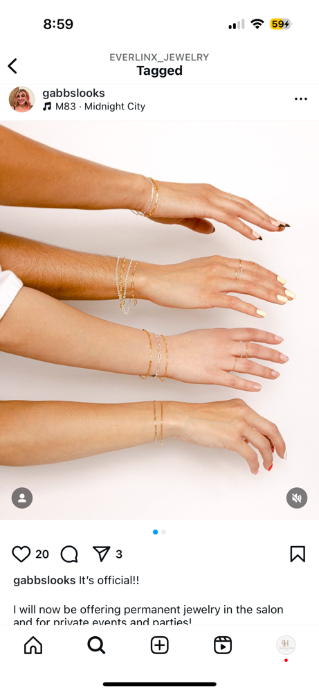 Permanent t Jewelry