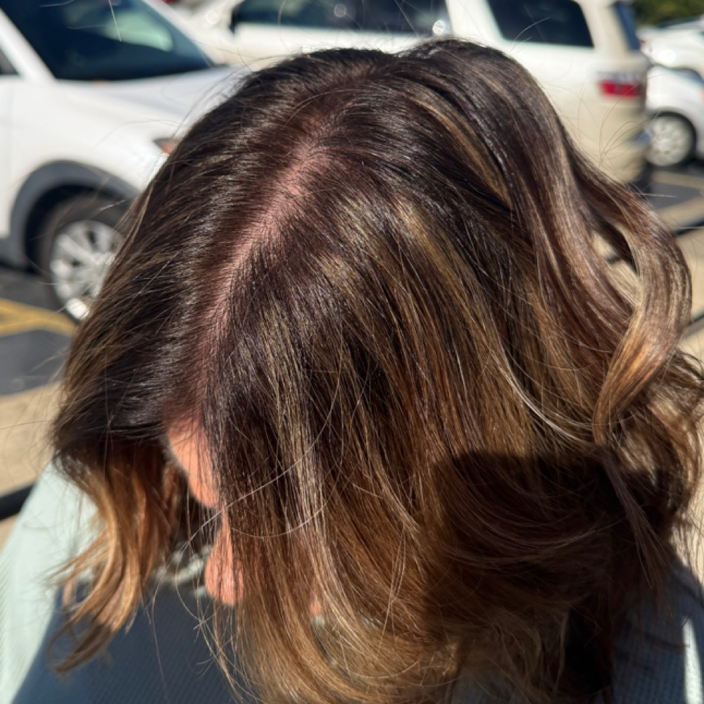 GREY COVERAGE & STYLE at Top Knot Salon & Spa in Greensboro, NC