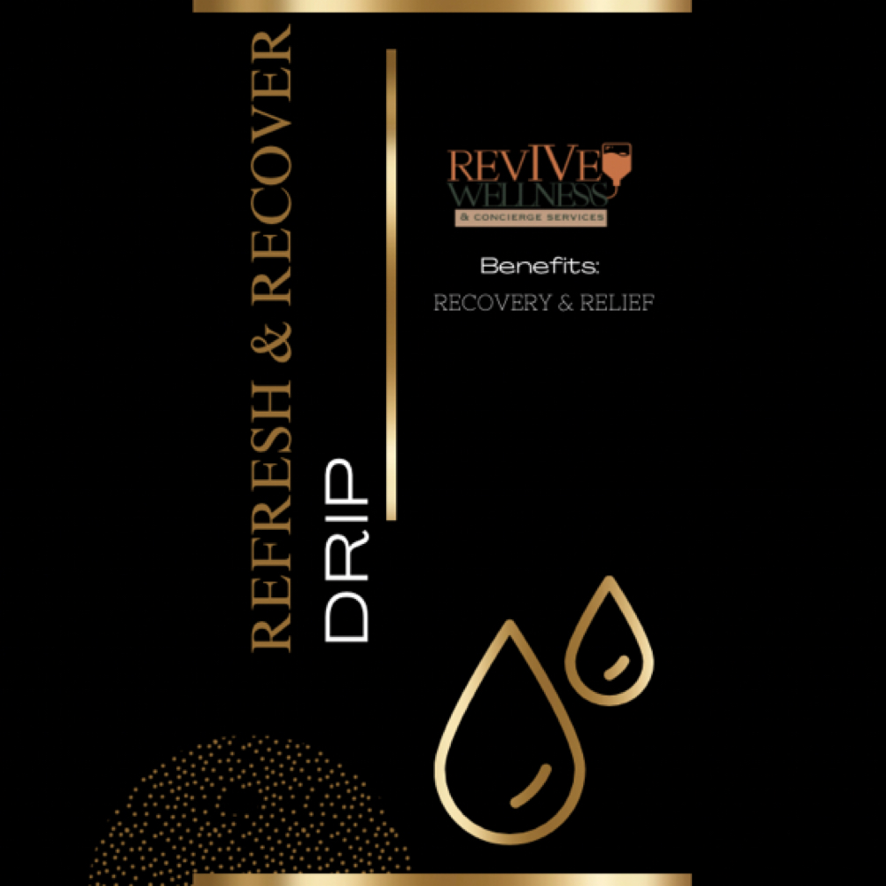 Mini Refresh & Recover Drip at RevIVe Wellness & Concierge Services in Houston, TX