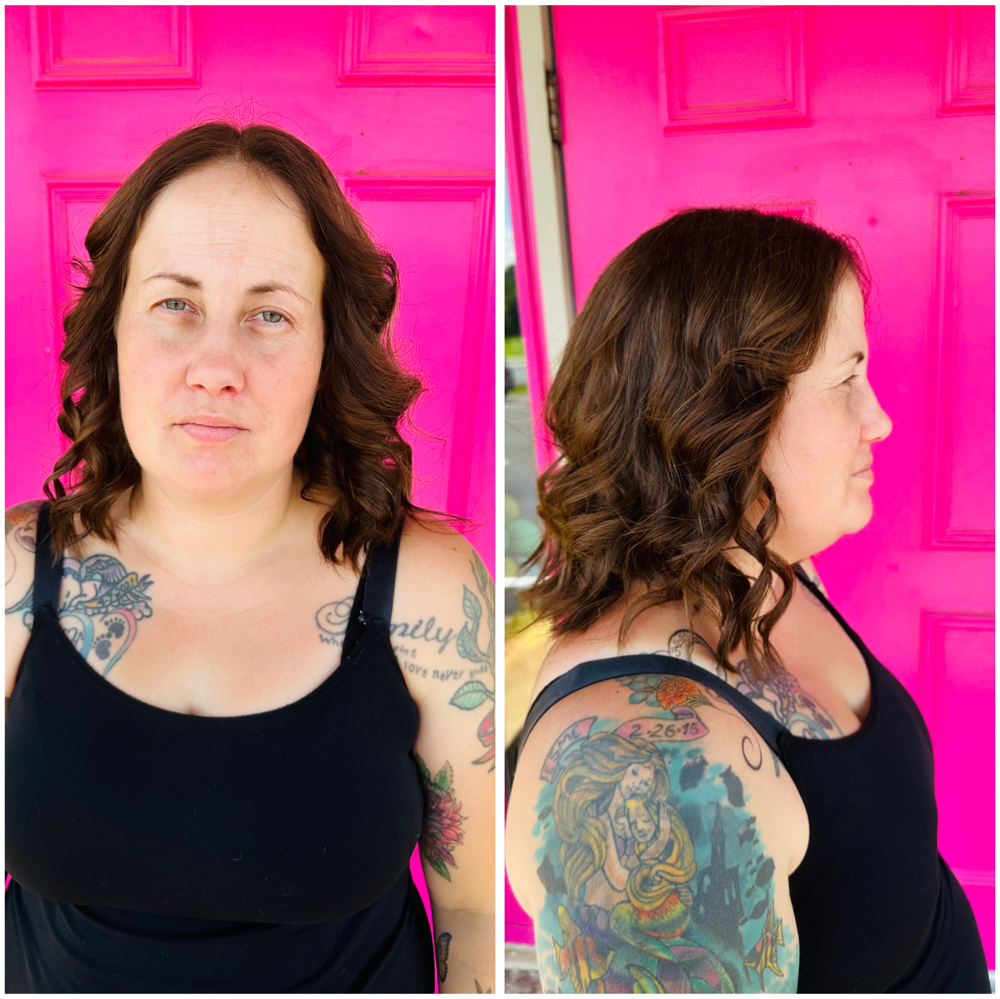 Root Retouch- Dark Only at Tressed Out Salon in Lenoir, NC