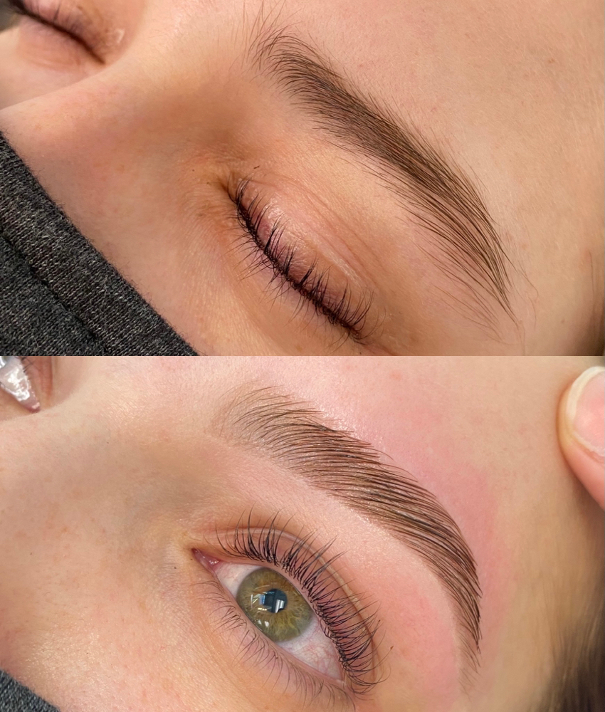Brow Lamination, Tint & Shaping