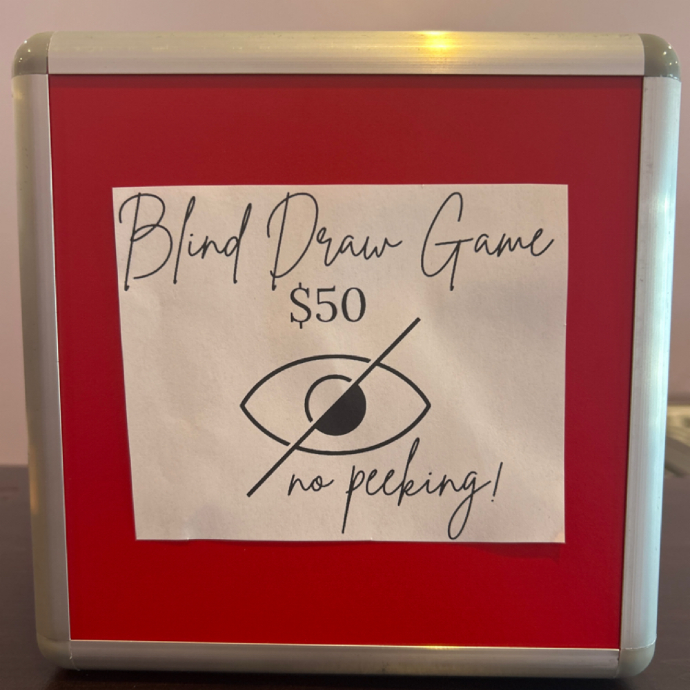 Blind Draw Game at La Mona Studio in Pflugerville, TX