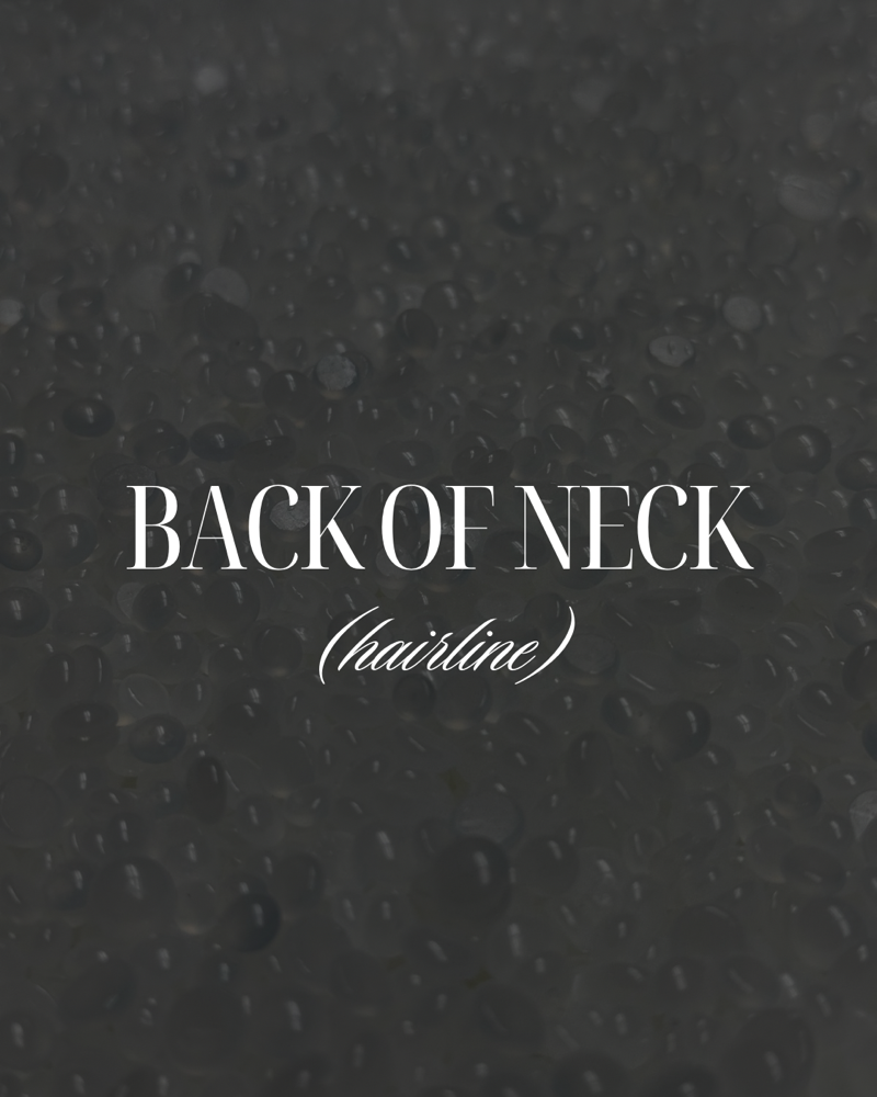 Back of Neck (hairline)