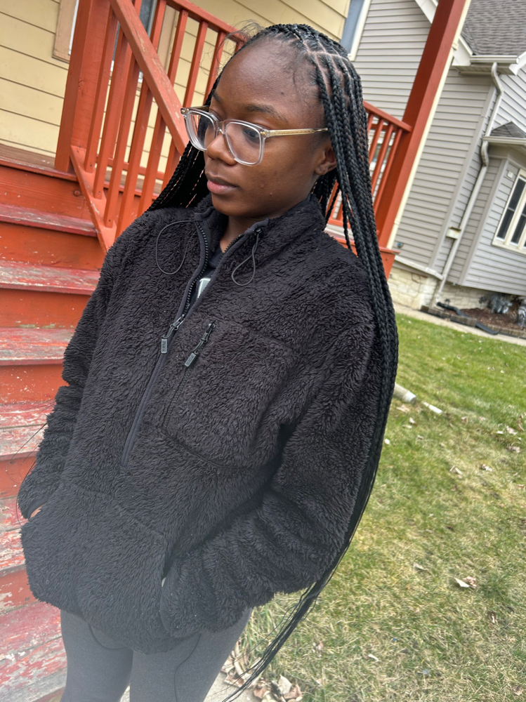 Teenager Knotless Box Braids