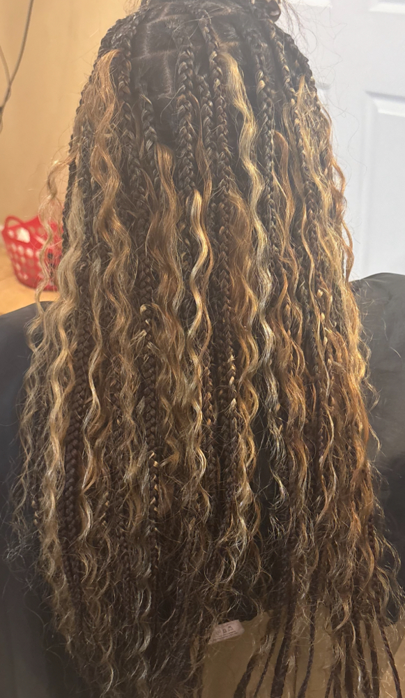 Smedium Boho W Human Hair