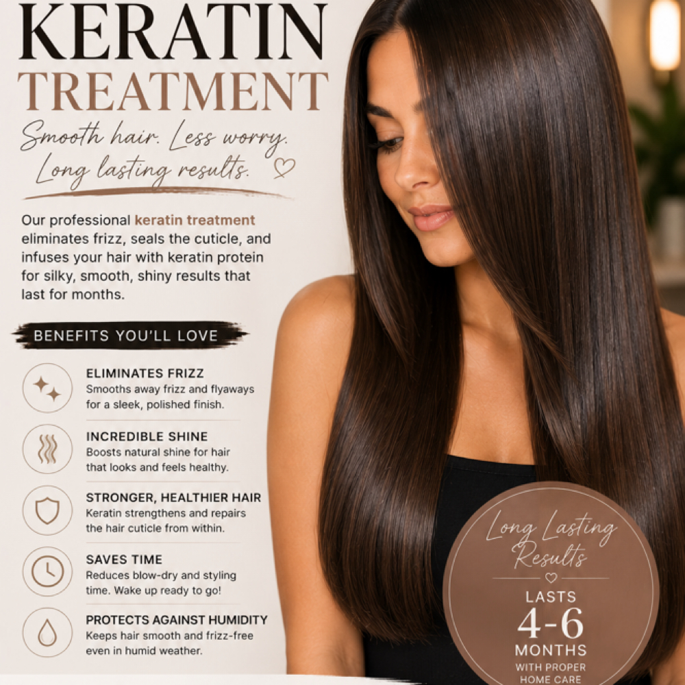 Keratin Treatment at Lauren A Stylist in Thomasville, GA