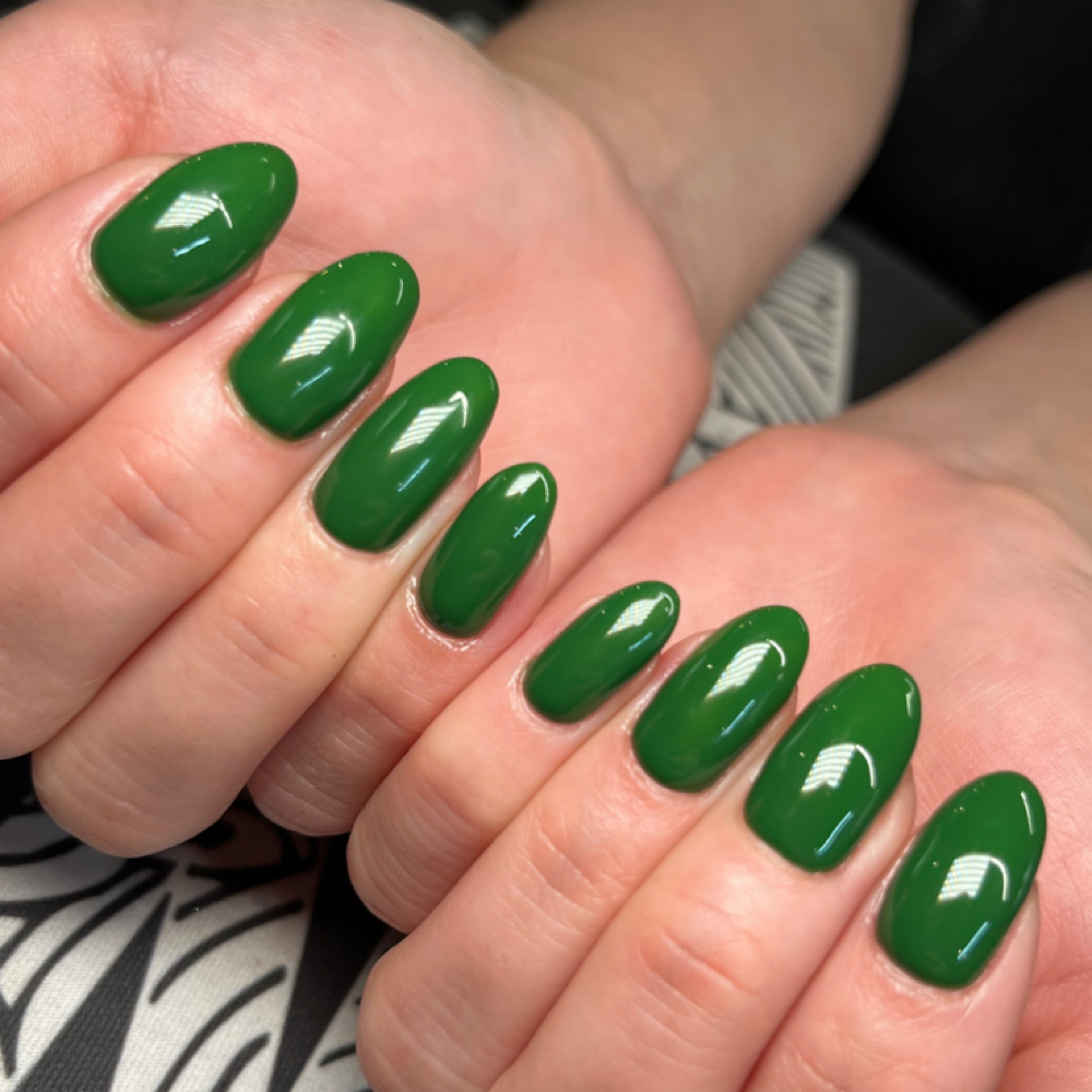 Single Color Gel Manicure at Tiny Canvas Nail Co. in Eden Prairie, MN