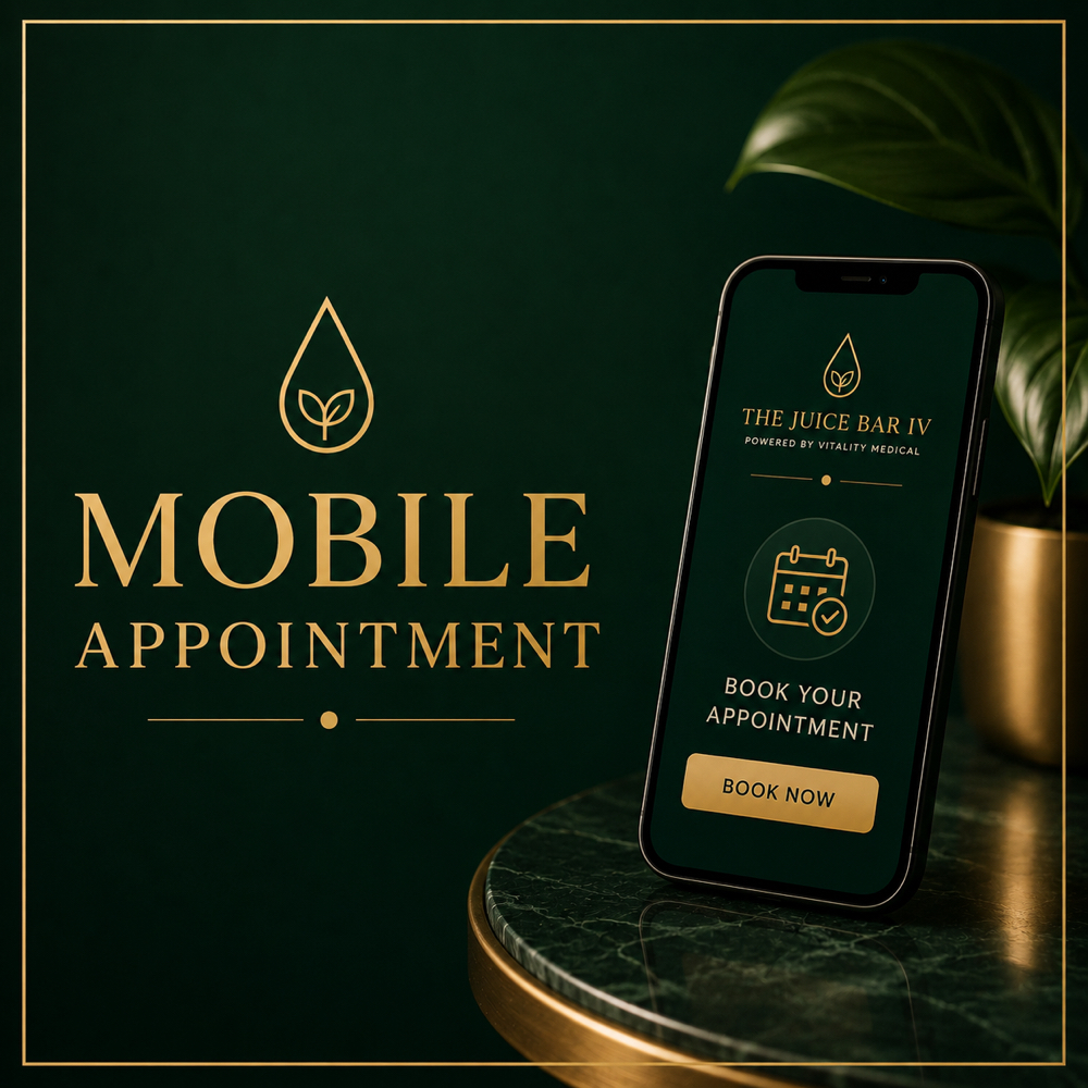 Mobile IV Appointment at The Juice Bar IV in Wytheville, VA