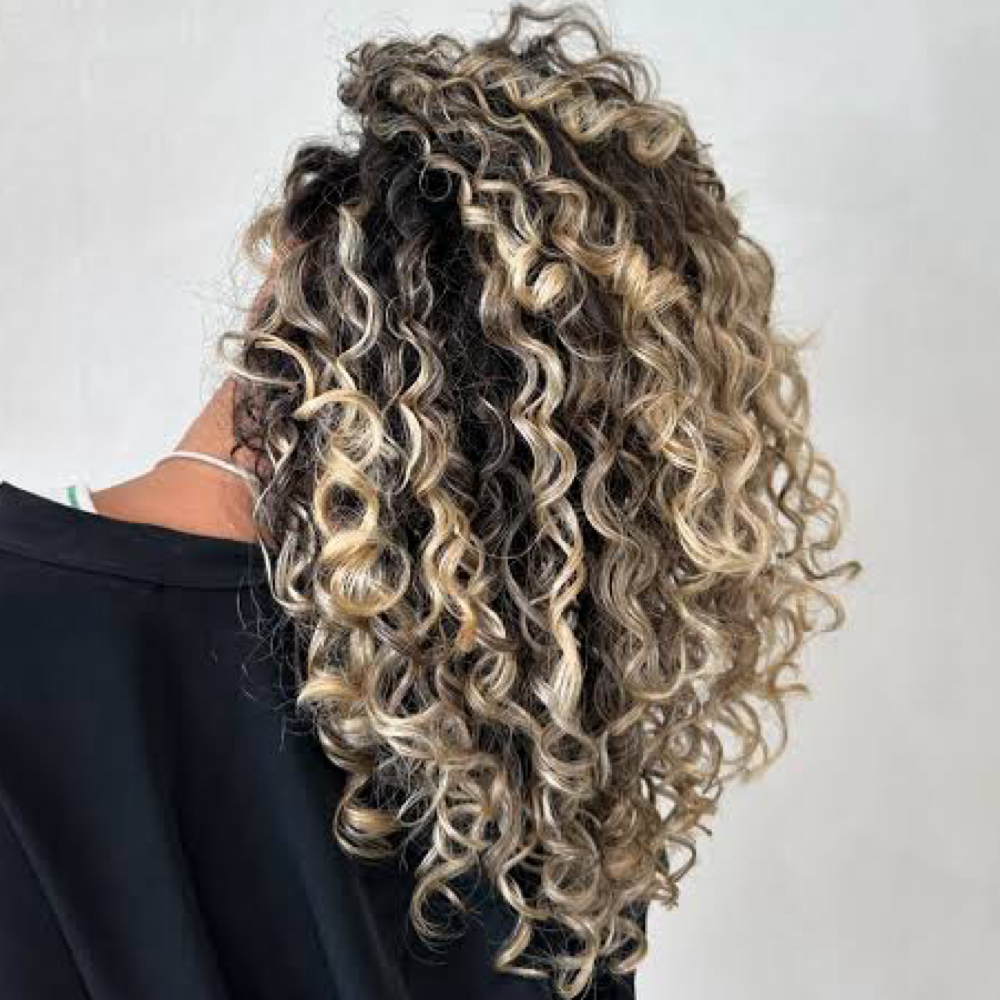 Curly Cut + Style at Ray of Blonde in Jacksonville, FL