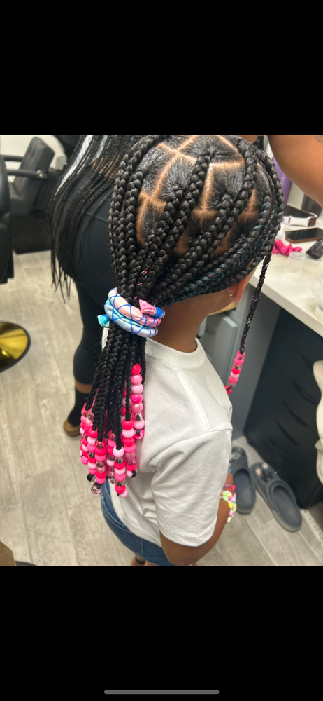 Kids Knotless braids