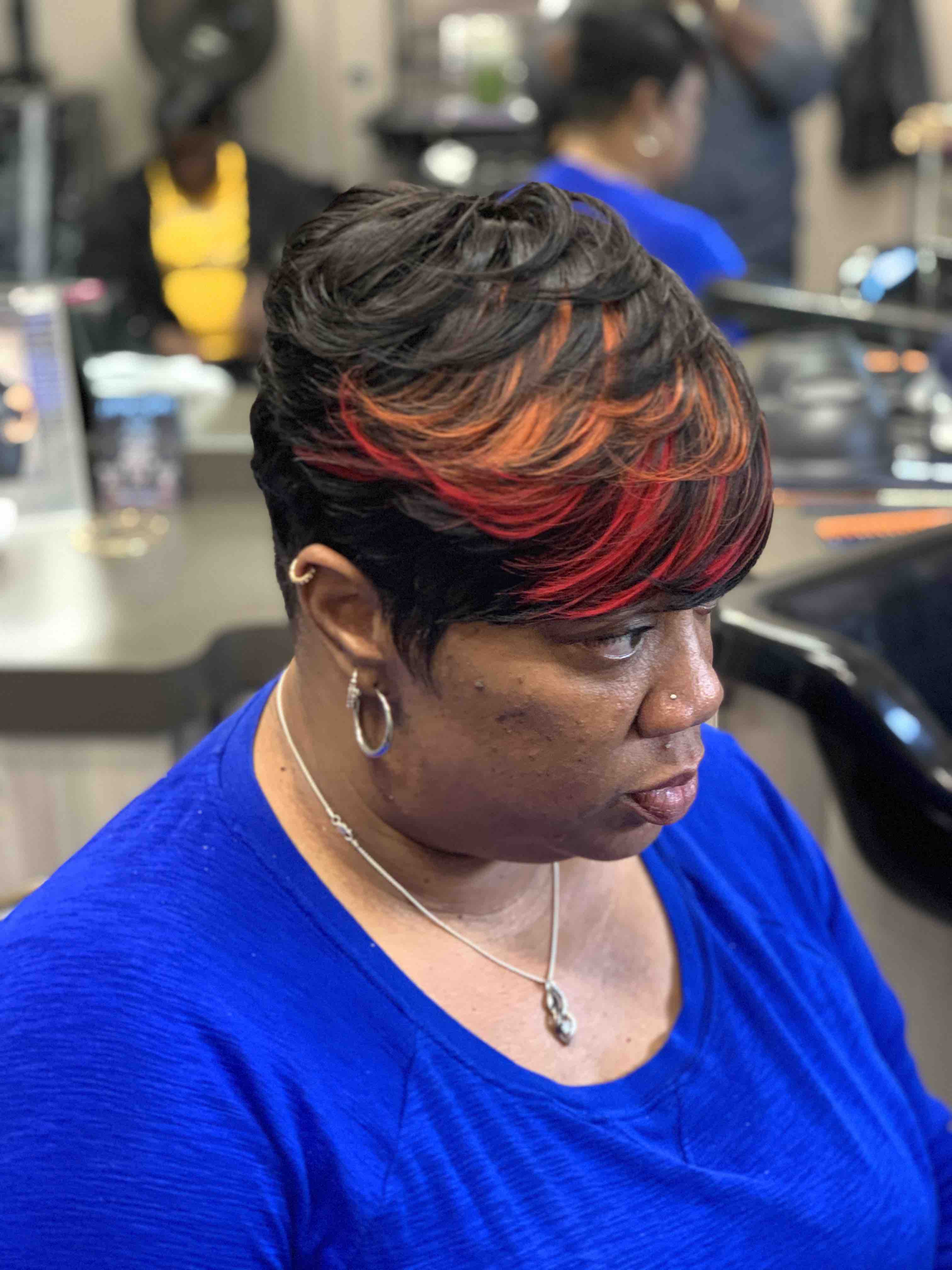 Partial QWeave (Top/Front Head) at Mimi’s Hair To Serve, LLC in Pittsburgh, PA