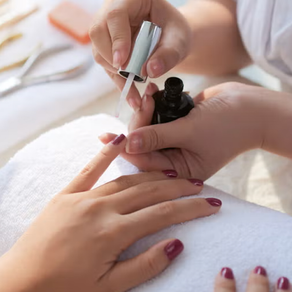 Regular Mani at D2 Nails and Spa in Westford, MA
