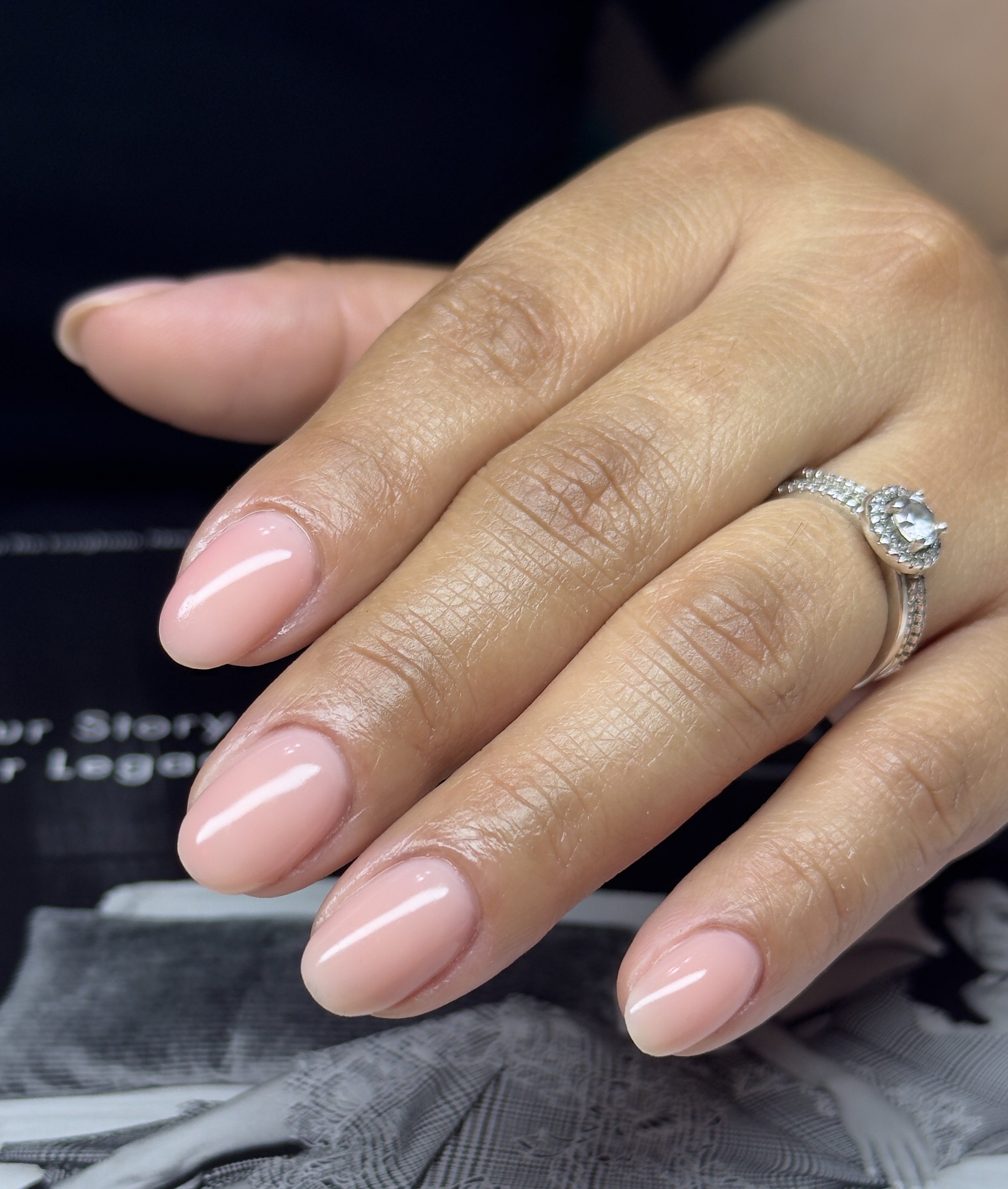 European Manicure + Hard Gel
