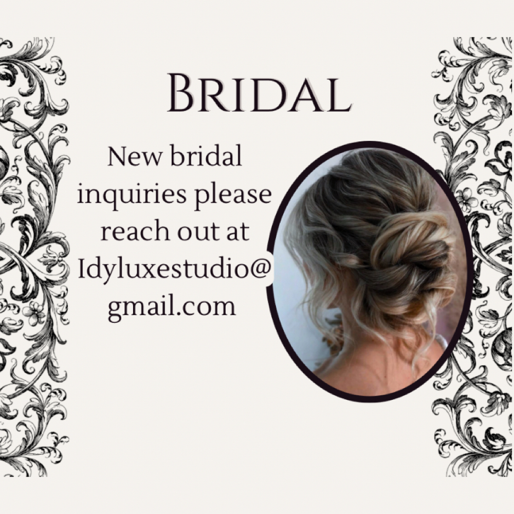 Bridal at Idyluxe Hair Studio in Bellefonte, PA