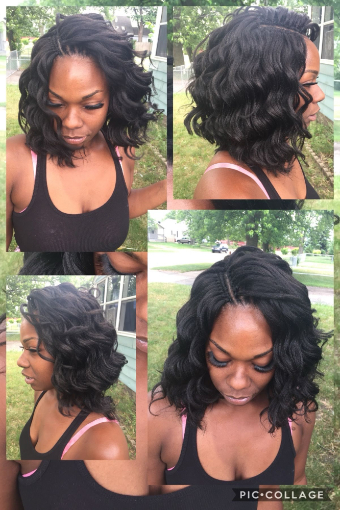 Crochet Braid With Loose Hair