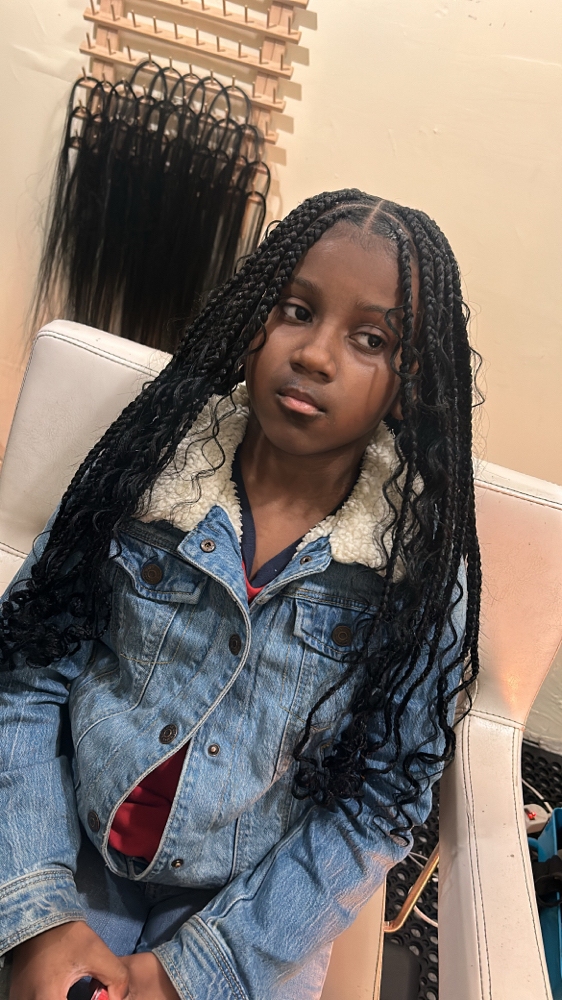 Kids Boho Knotless