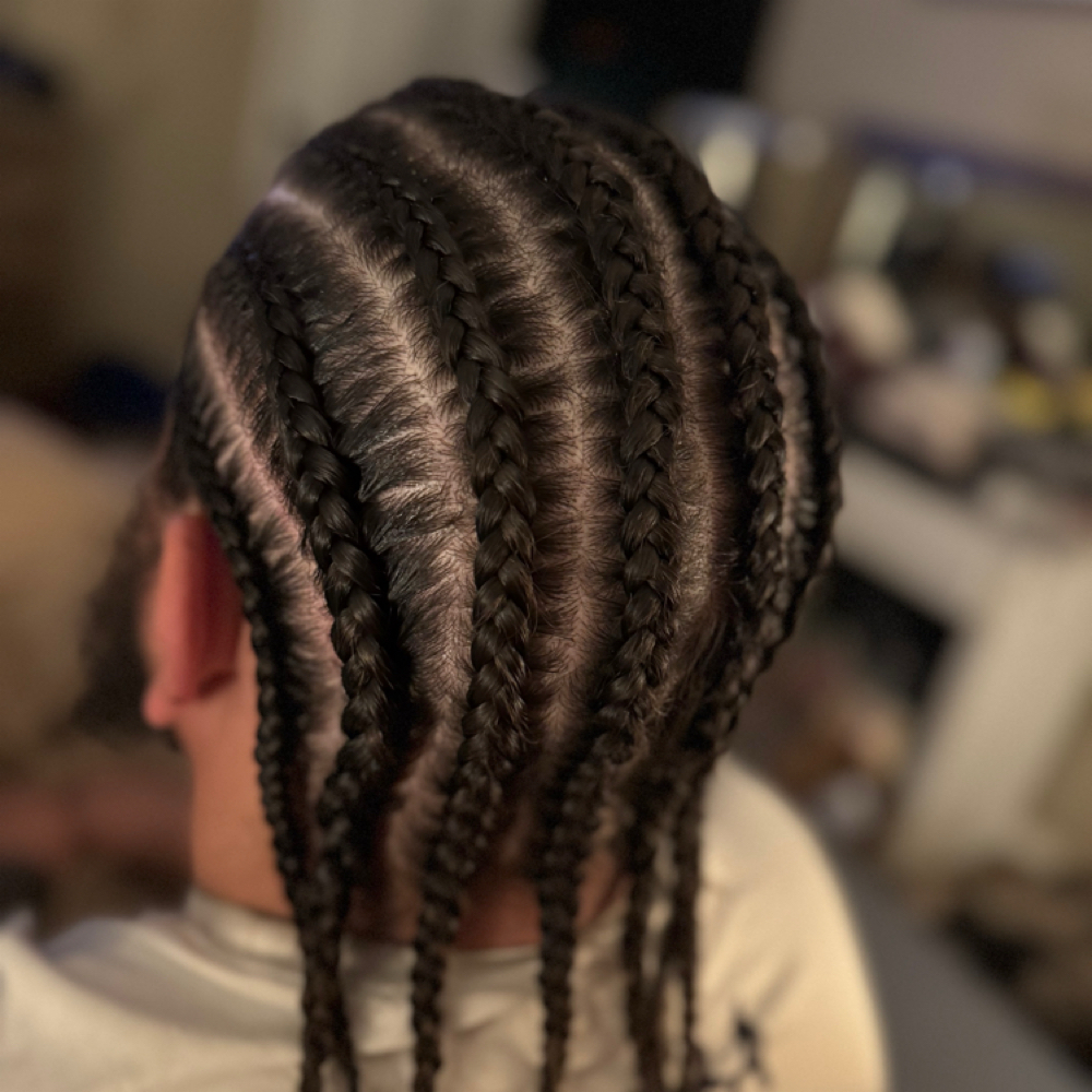Braids at Taylor Jae Beauty Co. in Andrews, TX