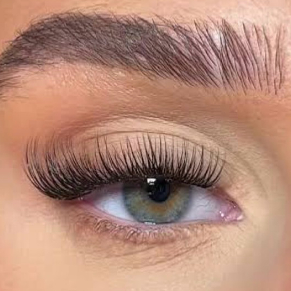 Hybrid Full Set at DolFace Esthetics & Lashes (Located out of The Perch) in Mount Pleasant, MI