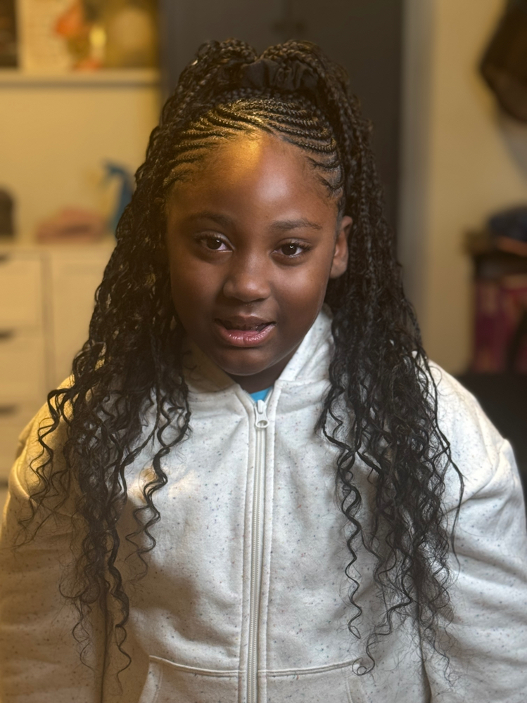 Kids Boho Ponytail at Preciousstylez in Pittsburgh, PA